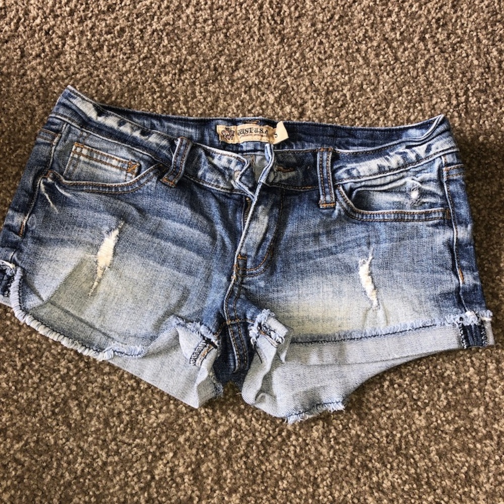 jean shorts